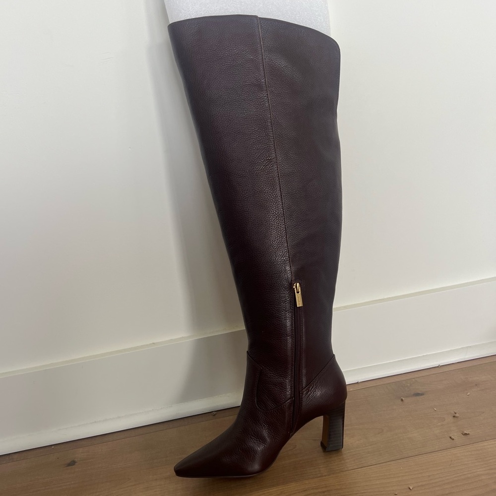 Vince Camuto Over the Knee Boots “Shalie” in Espresso Brown - Picture 5 of 14